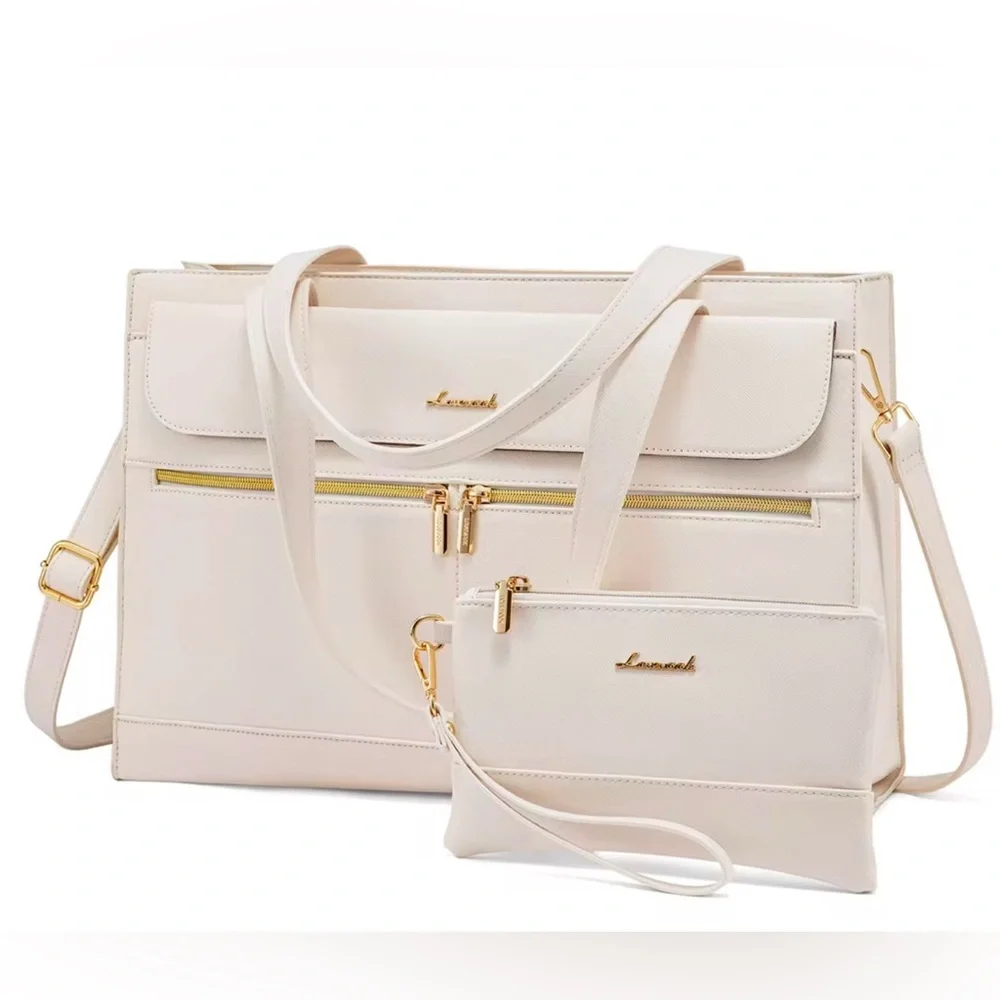 Lovevook Laptop bag NWT-beige - Picture 1 of 6